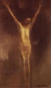 Eugene Carriere Crucifixion oil painting
